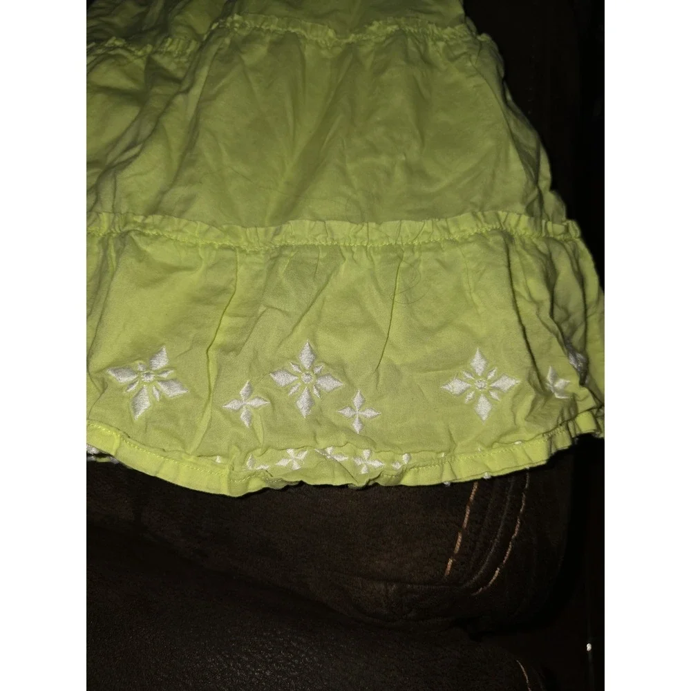 Gymboree greek isle style green skirt size 4